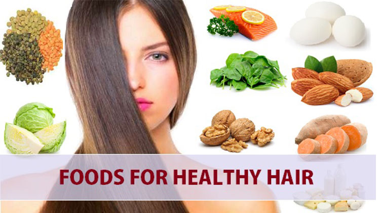 آشنایی با خوراکی‌هایی که برای تقویت و سلامت مو مفید هستند
