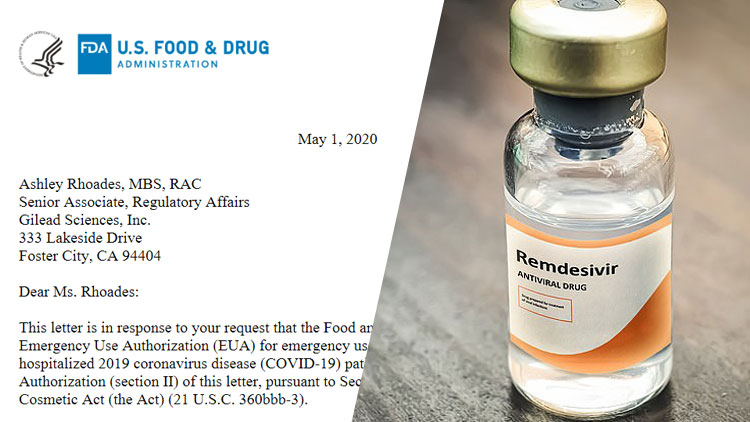 رمدسیویر (remdesivir) به‌عنوان اولین داروی کرونا مورد تایید FDA قرار گرفت