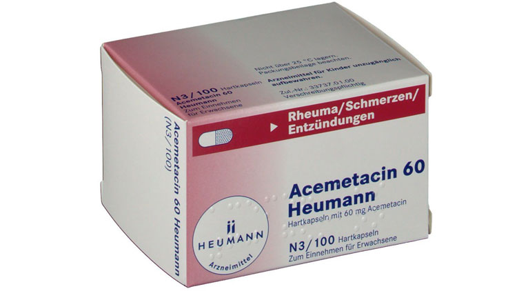 دارونامه؛ آشنایی با آسمتاسین(Acemetacin)، داروی ضد‌التهابی غیر‌استروئیدی